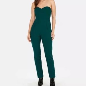 Strapless Sweetheart Neckline Jumpsuit